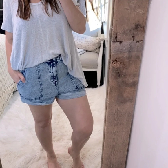 Wild fable denim acid wash shorts size XLarge - Picture 1 of 6